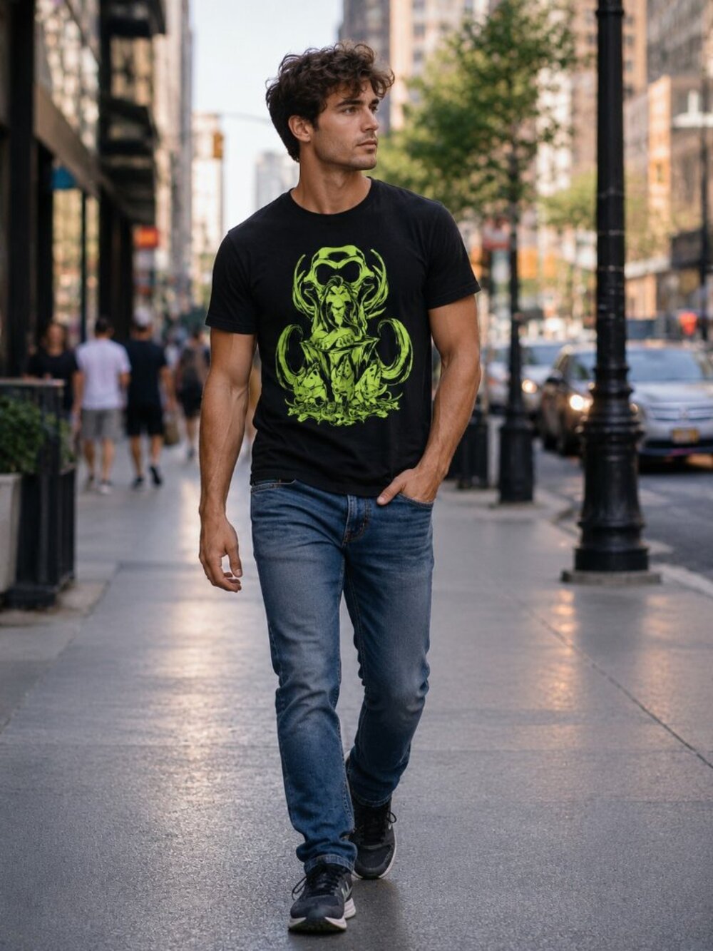 NWOT Unisex Disney The Lion King Elephant Graveyard T-Shirt MENS M